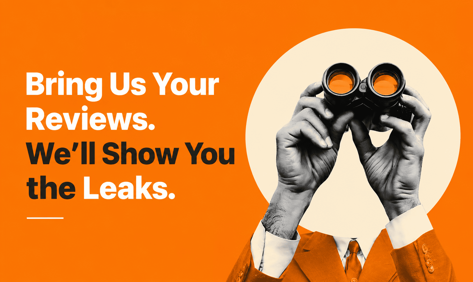Bring Us Your Reviews. We'll Show You the Leaks.