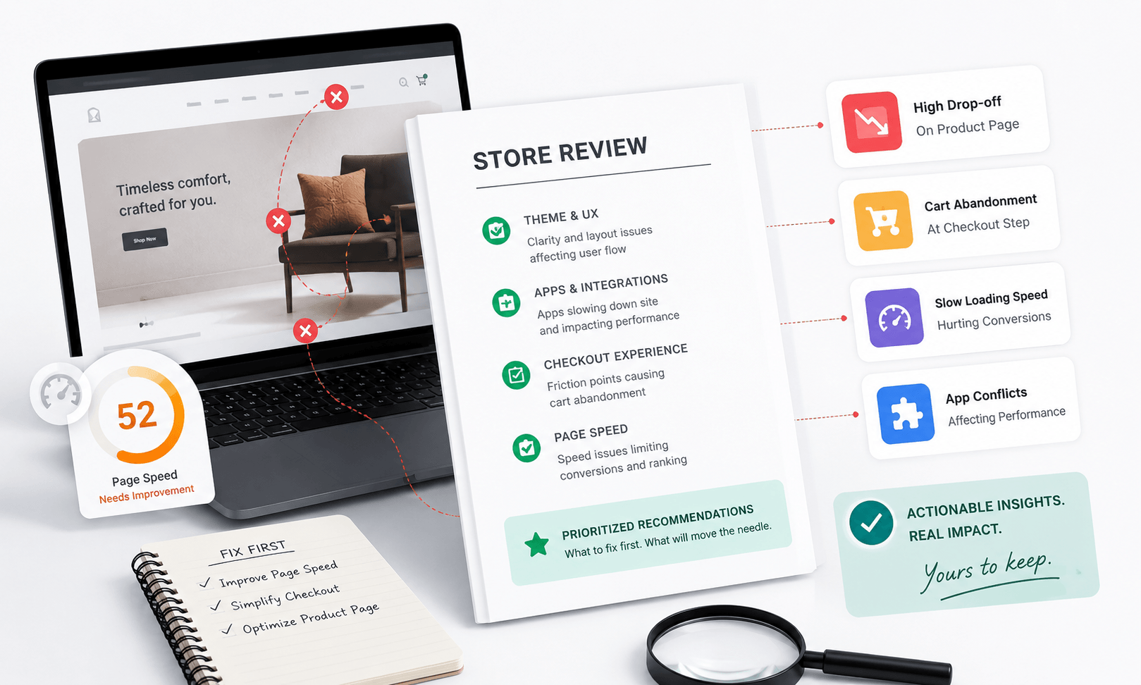 Bring Us Your Store. We'll Show You Where It's Losing Sales.