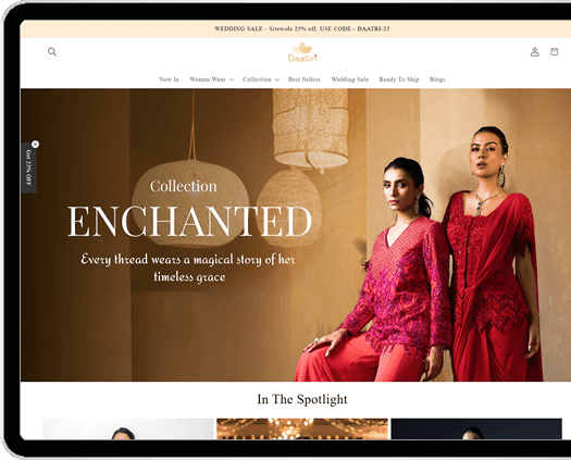 Daatri responsive right