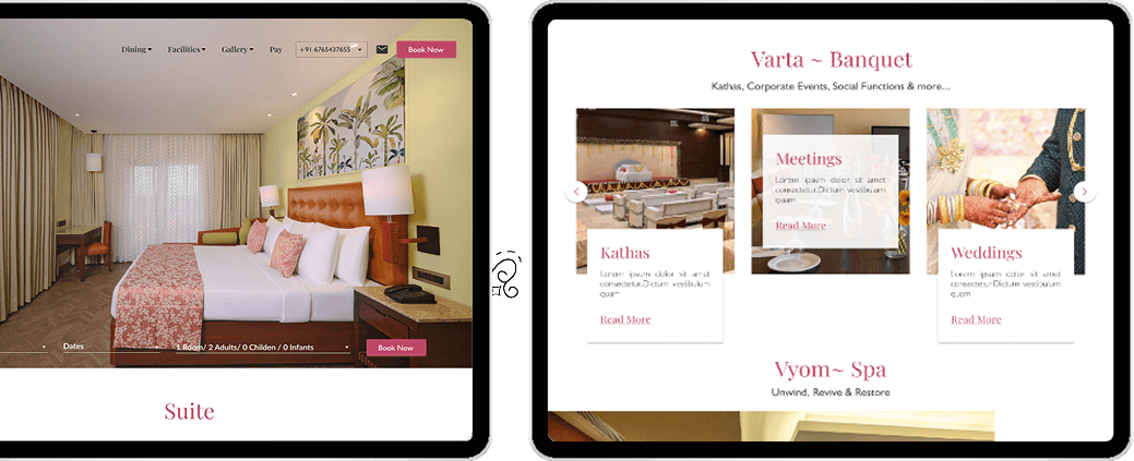 Daiwik Hotels responsive wide