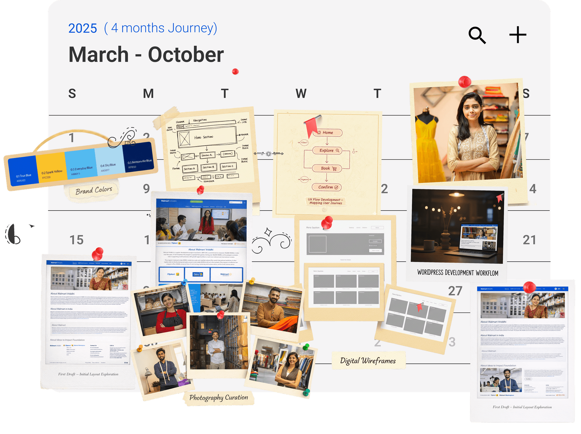 Walmart calendar