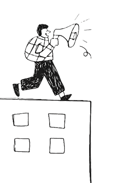 Person with chaos