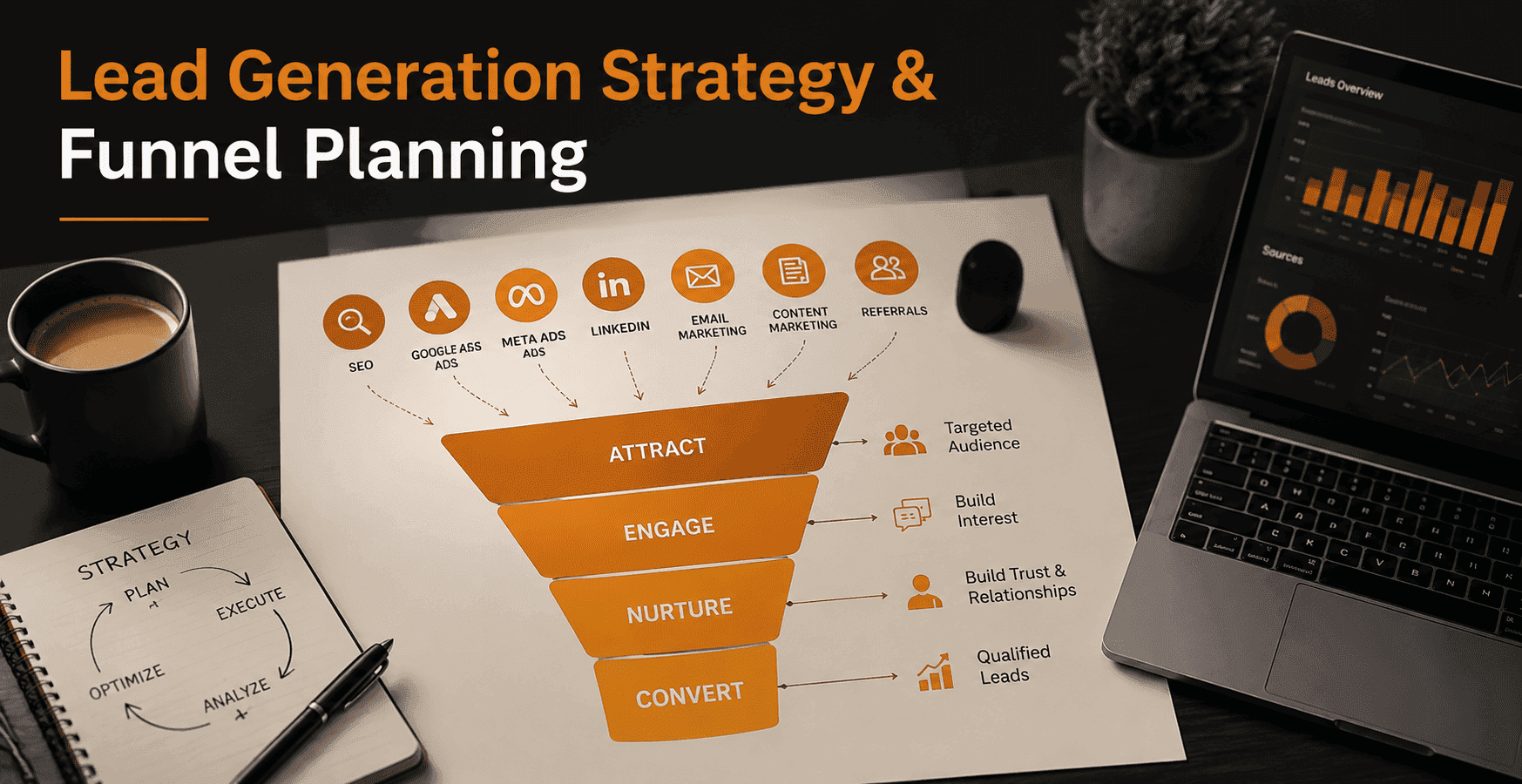 Lead Generation Strategy & Funnel Planning