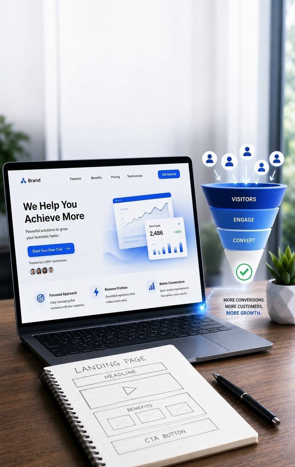 Landing Page & Conversion Optimization