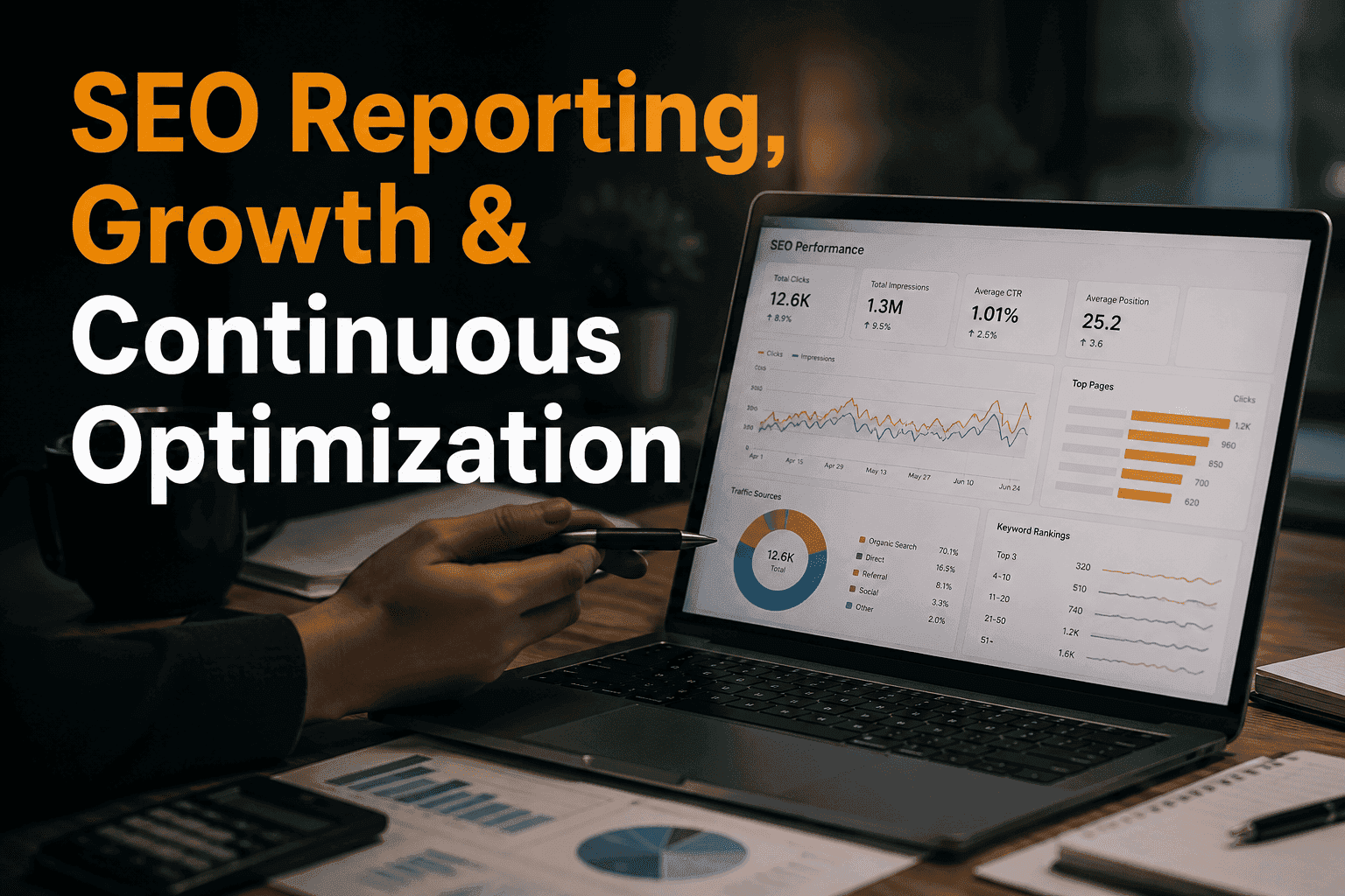SEO Reporting, Growth & Continuous Optimization