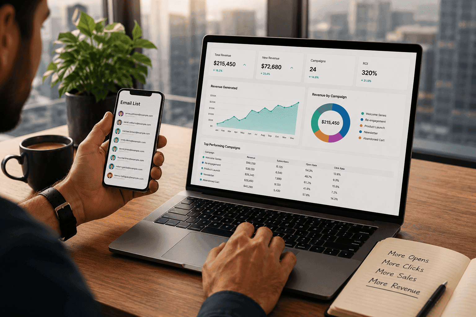 Digital marketing results