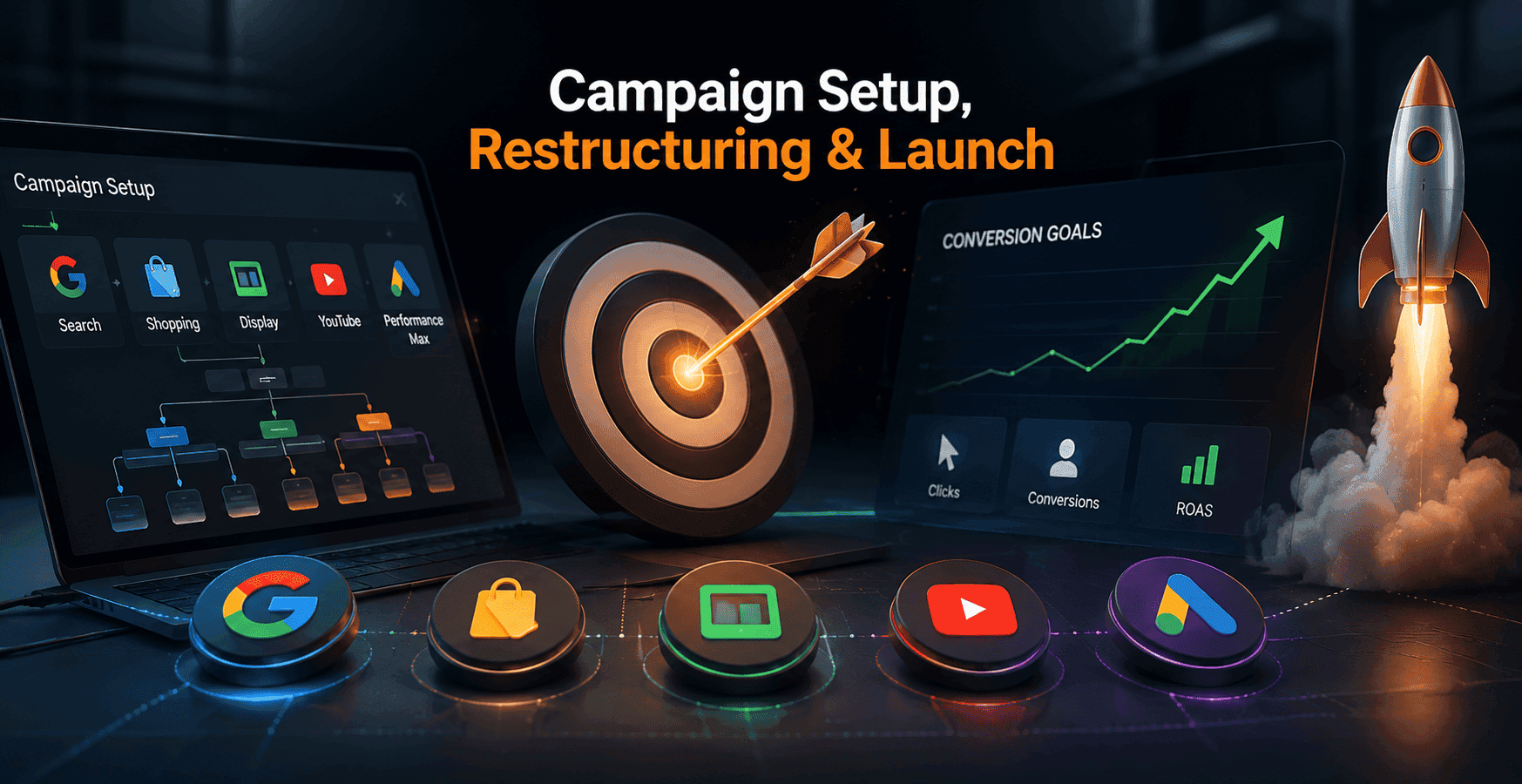 Campaign Setup, Restructuring & Launch