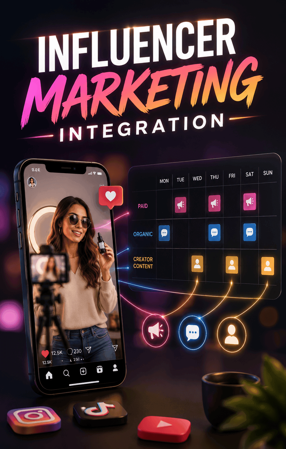 Social Media Influencer Marketing Integration