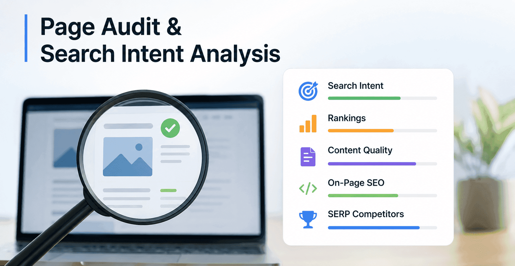Page Audit & Search Intent Analysis