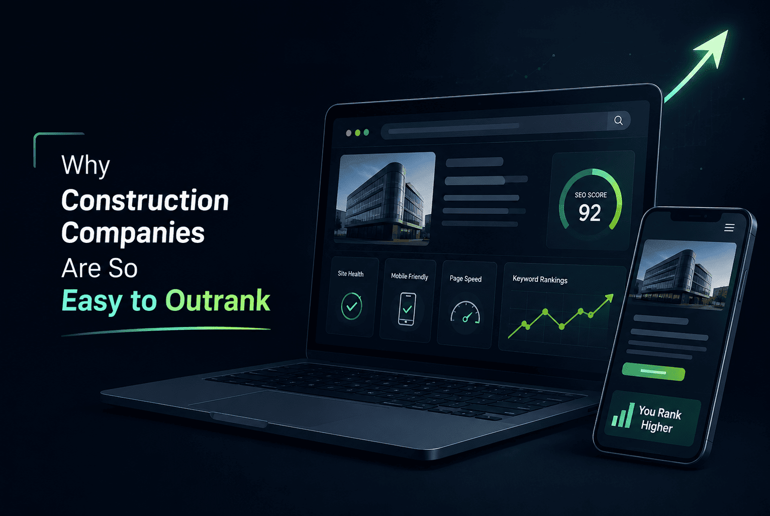Most Construction Websites Are Brochures. Google Doesn't Rank Brochures.