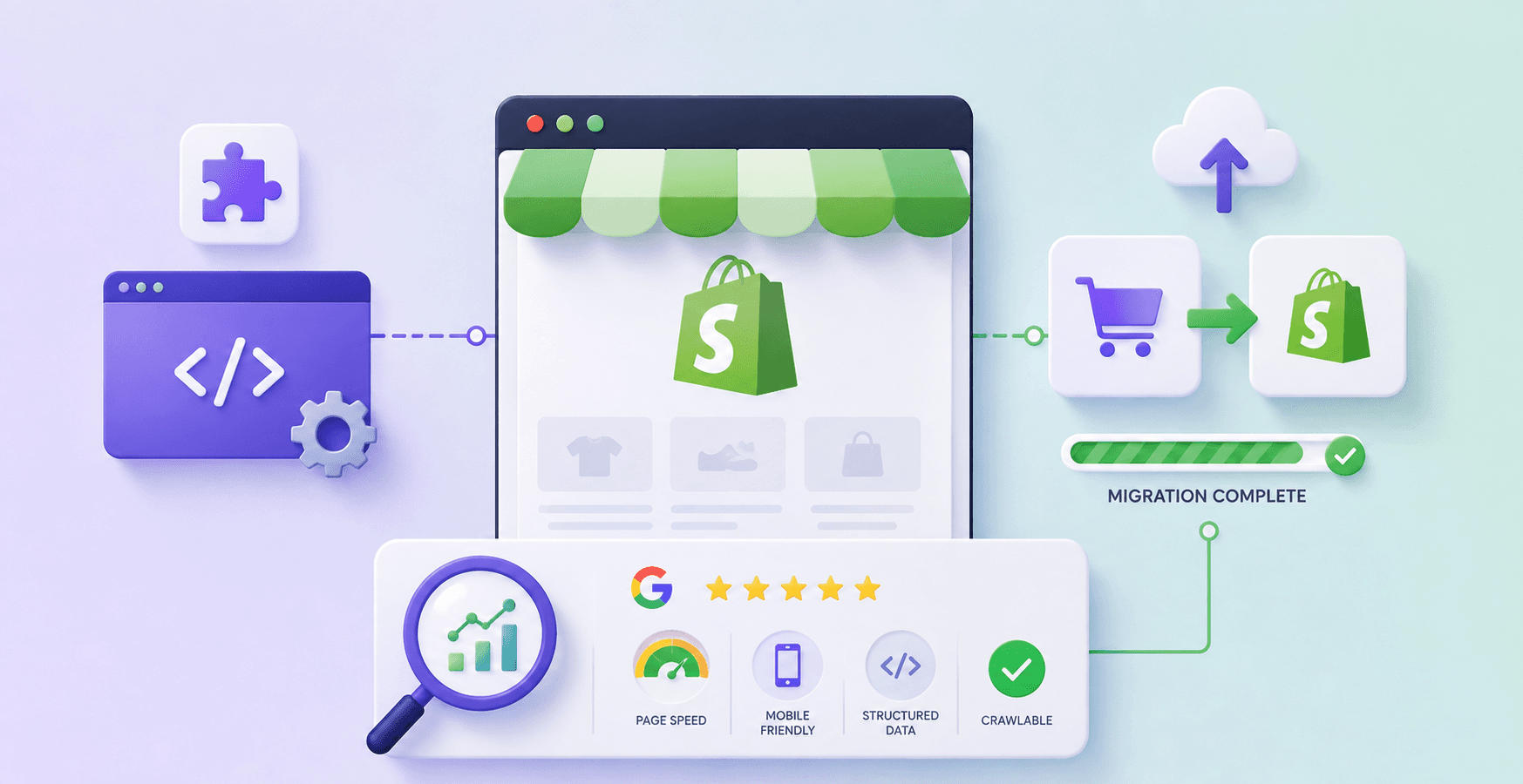 App Development, Migration & Shopify SEO Services