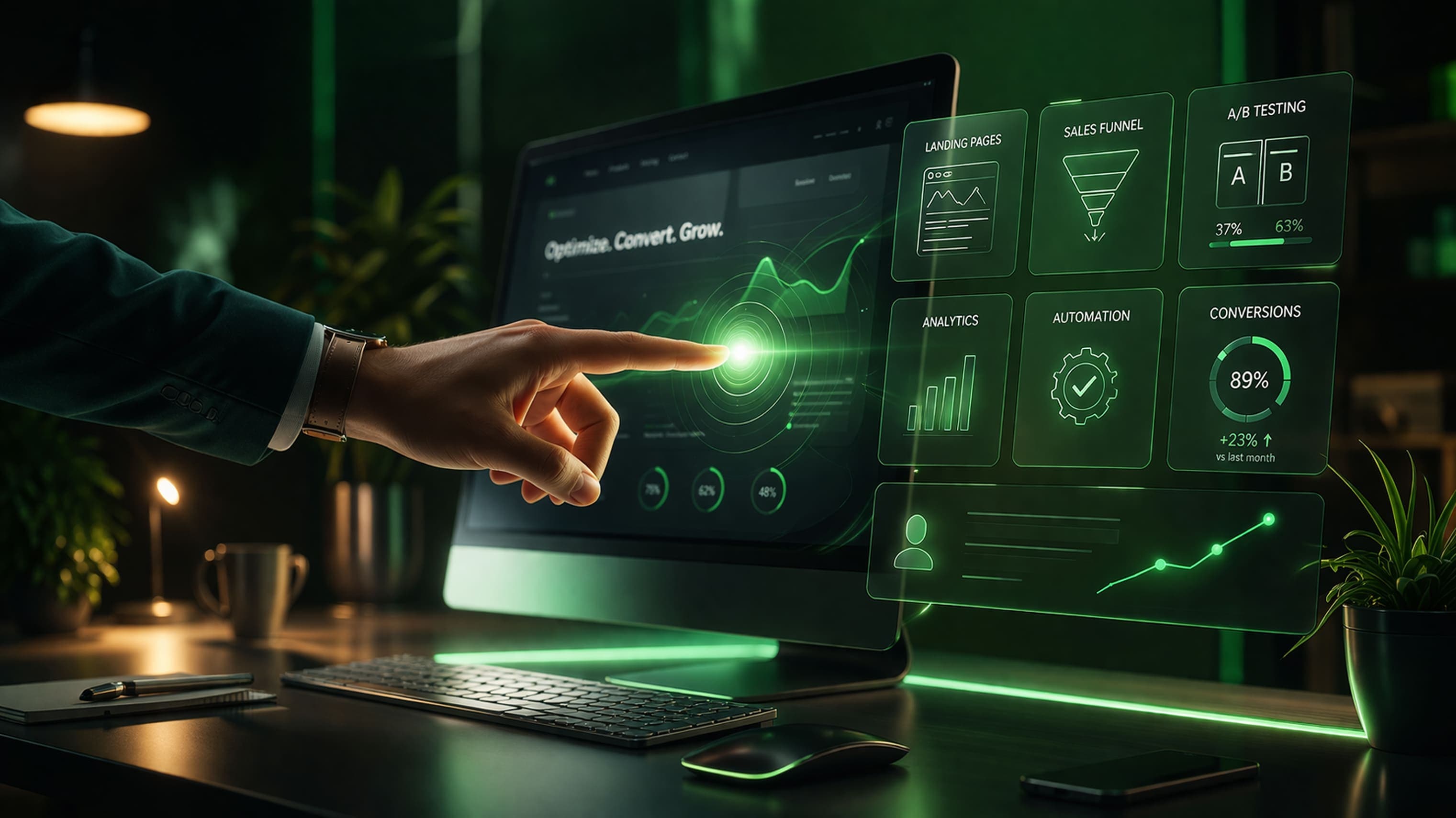 Digital services hero - web content across devices